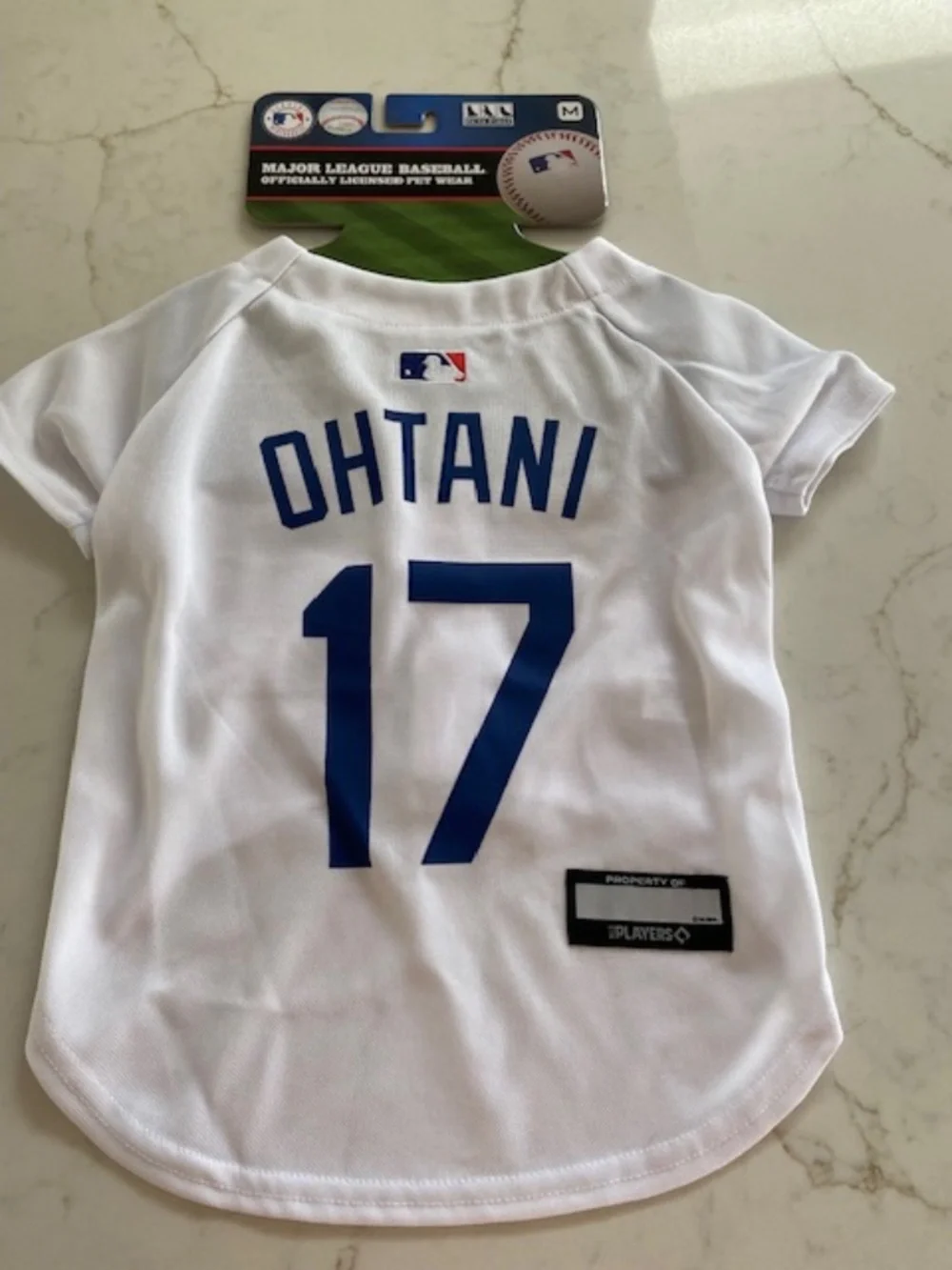 Pets First Major League Baseball Dog Jersey, LA Dodger Shohei Ohtani #17